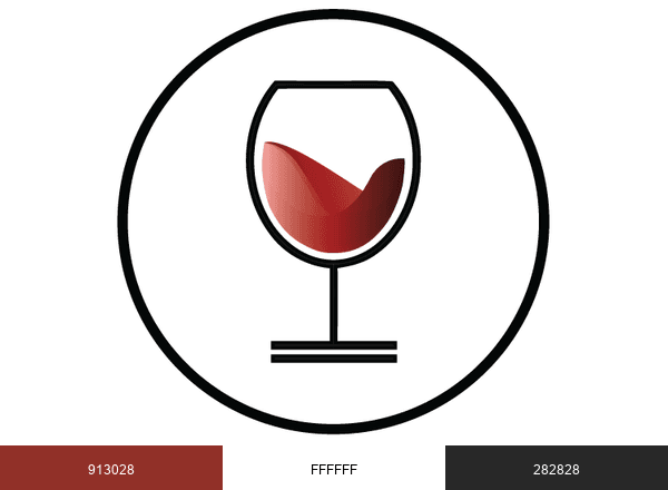House of Wine brand color palette