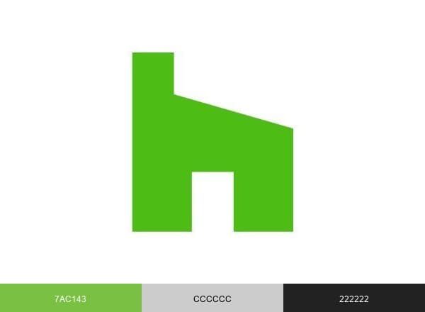 Houzz brand color palette