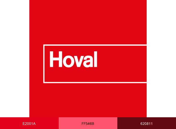 Hoval brand color palette