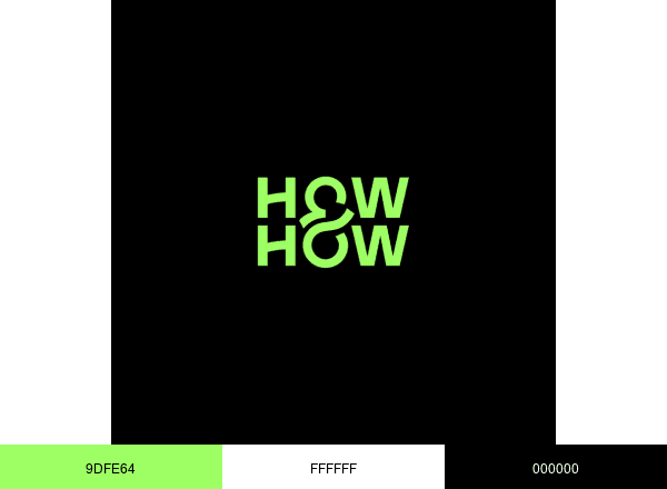 How&How brand color palette