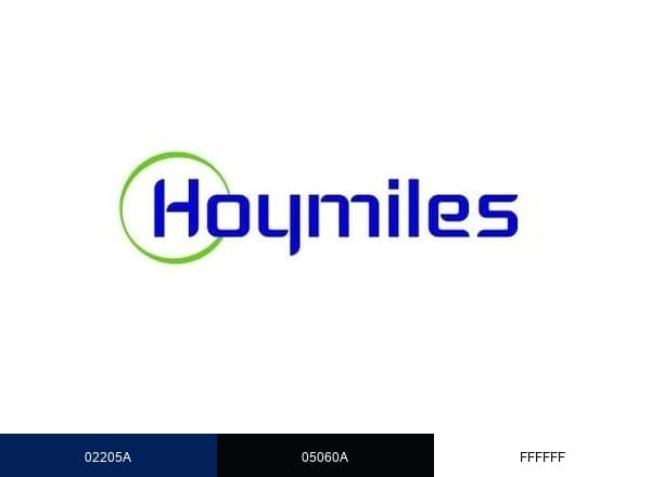 Hoymiles brand color palette