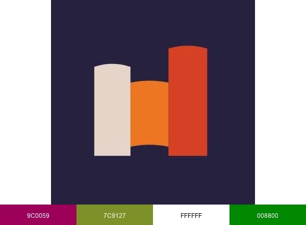 Hartford Public Library brand color palette
