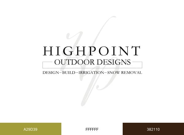 HighPoint Outdoor Designs LLC brand color palette