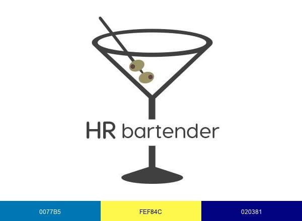 Hr Bartender brand color palette