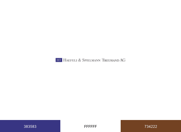HT Haefeli & Spielmann Treuhand AG brand color palette