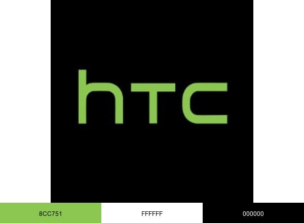 HTC brand color palette