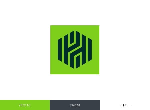 Huntington National Bank brand color palette
