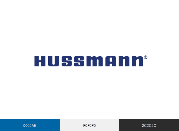 Hussmann brand color palette
