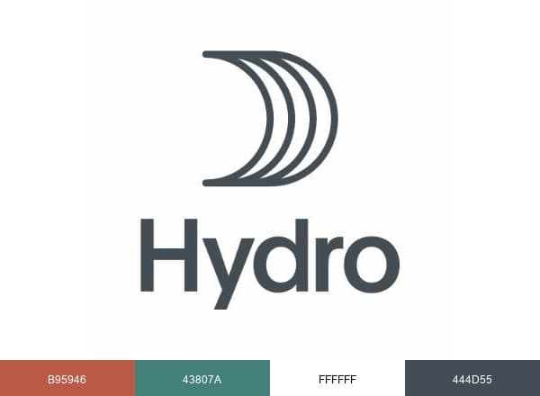 Hydro brand color palette