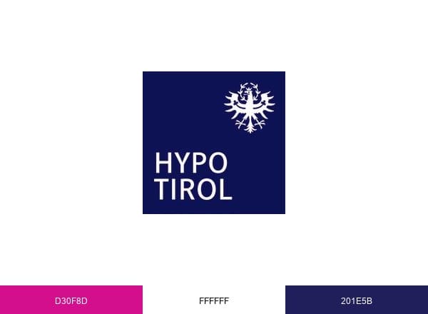 Hypo Tirol Bank brand color palette