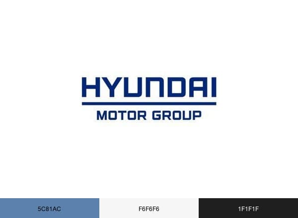 Hyundai Motor Group brand color palette