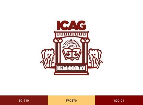 Icag brand color palette