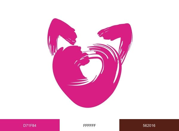 International Cat Care brand color palette