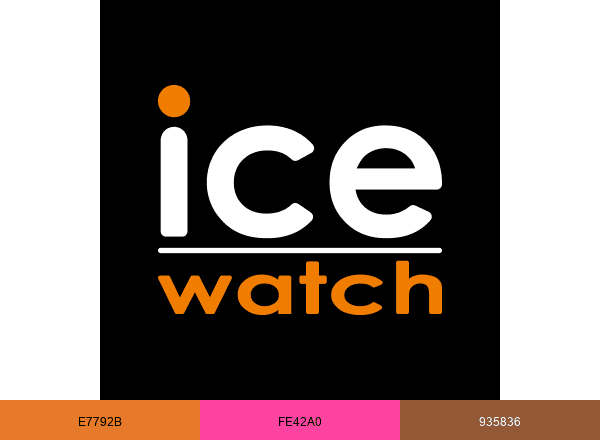 Ice-Watch brand color palette