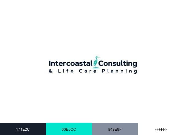 Intercoastal Consulting & Life Care Planning brand color palette
