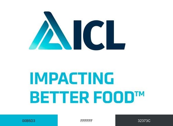 ICL Food Specialties brand color palette