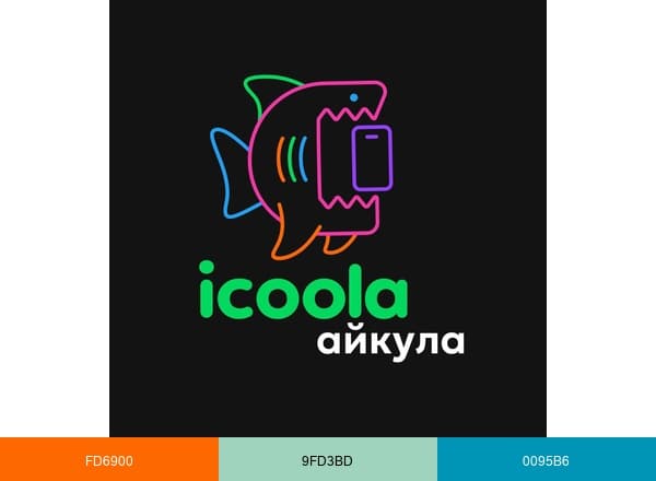 ICOOLA brand color palette
