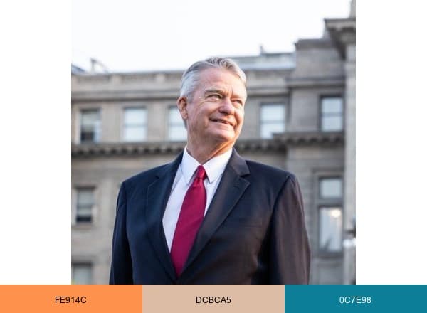 Governor Brad Little brand color palette