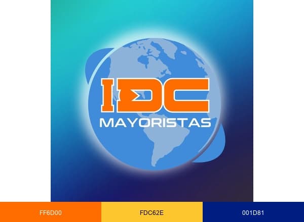 IDC Mayorista en Computación brand color palette