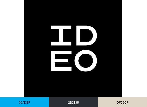 IDEO brand color palette