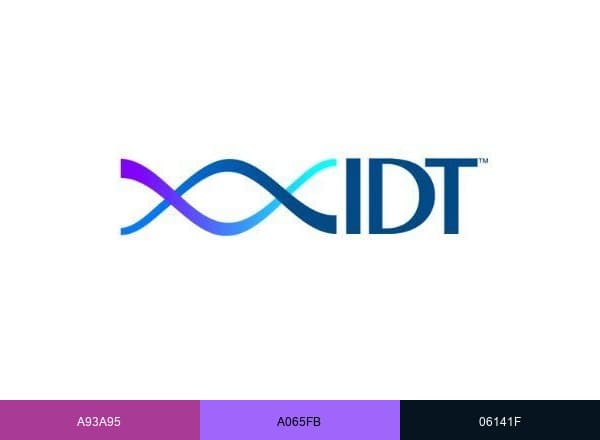 Integrated DNA Technologies brand color palette