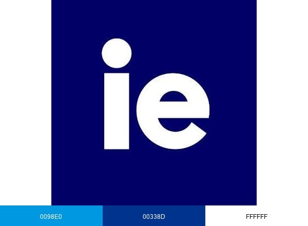 IE University brand color palette