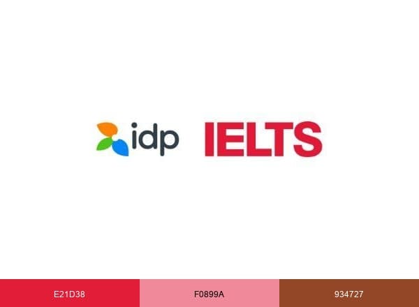 IELTS IDP India brand color palette