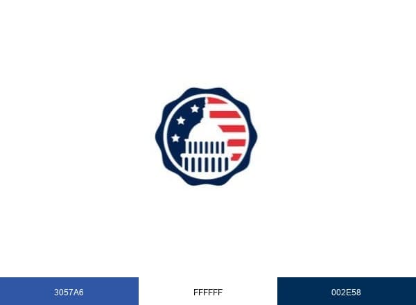 Intercessors for America brand color palette