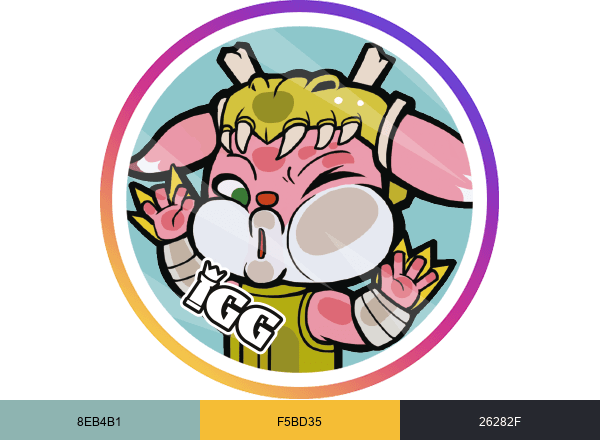 IGG brand color palette