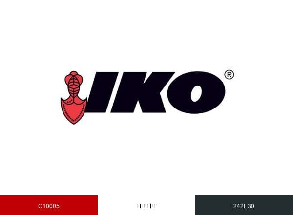 IKO North America brand color palette