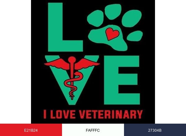 Iloveveterinary brand color palette