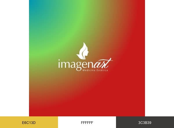 Imagen Art Clinic brand color palette