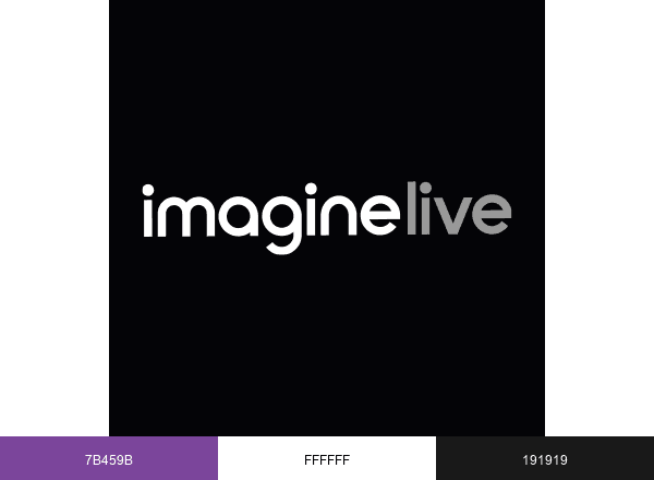 Imagine Live brand color palette