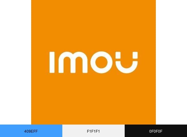 Imou Global brand color palette