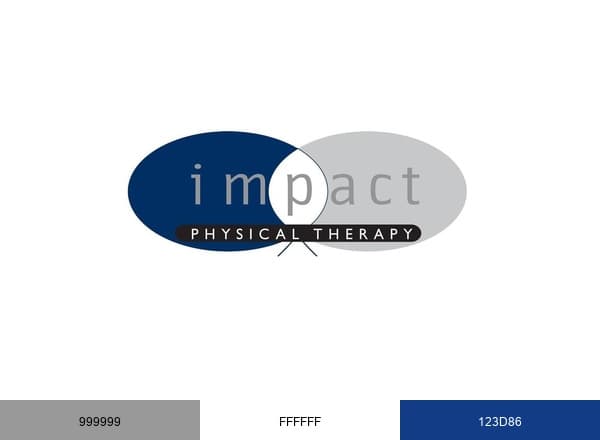 Impact Physical Therapy brand color palette