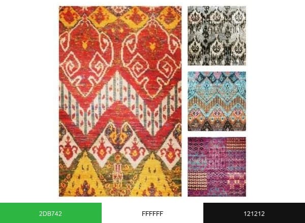 Imperial Knots brand color palette