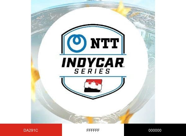 NTT INDYCAR SERIES brand color palette