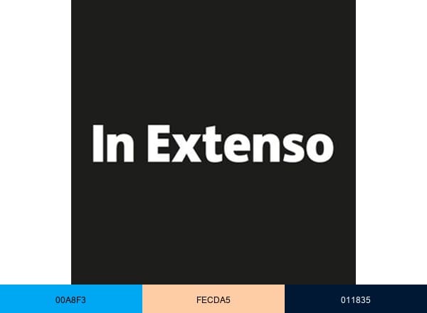 In Extenso brand color palette