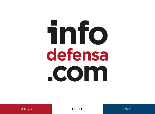 Infodefensa brand color palette
