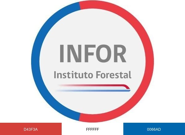 Instituto Forestal brand color palette