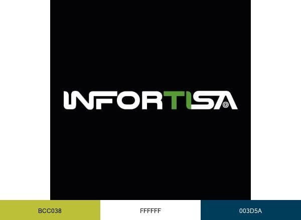 Infortisa Mayorista de Informática brand color palette