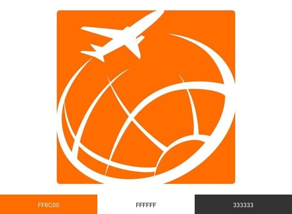 Infoturism brand color palette