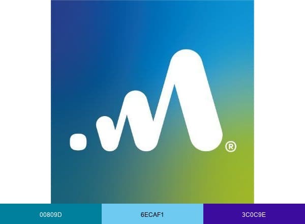 Viasat brand color palette