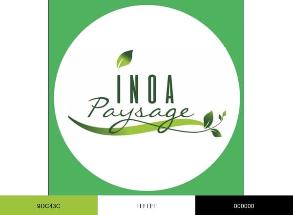 Inoa paysage brand color palette