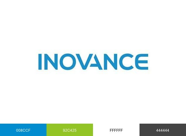 Inovance brand color palette
