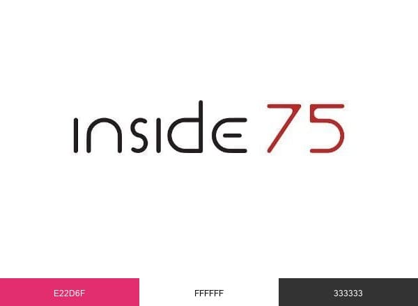 INSIDE75 brand color palette