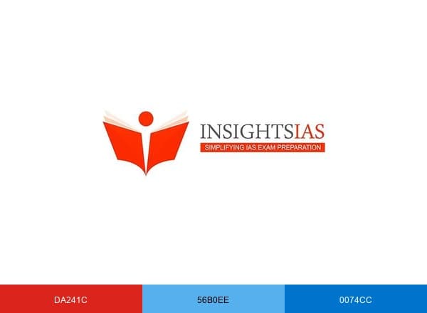InsightsIAS brand color palette