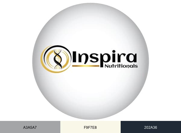 Inspira Nutritionals brand color palette