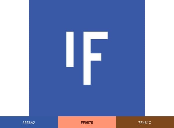 INSTITUT FRANÇAIS brand color palette