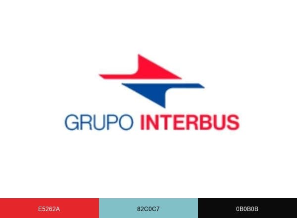 GRUPO INTERBUS brand color palette